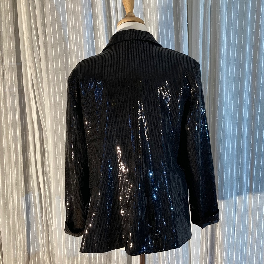 Sparkly sequin blazer - Picture 3 of 10